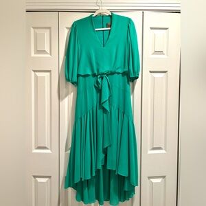 Taylor- Kelly Green Midi Dress